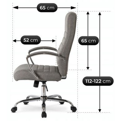 Офисное кресло Mebel Elit RENES Серый ME.RENES/P/T/FO фото - 9
