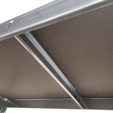 Стелаж Kontrast Сріблястий - 8 Стелаж Kontrast Сріблястий 6.02.26088 фото - 8