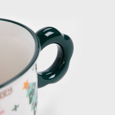 Кружка Homla PIROS 350 мл Зеленый 232143 фото - 3
