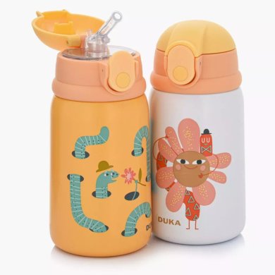 Термокружка дитяча Duka MINI 350 мл Білий 2221521 фото - 3