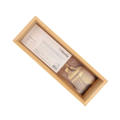 Органайзер Homla BAMBOU 23x8 см | Дерево - 2 Органайзер Homla BAMBOU 23x8 см | Дерево 207329 фото - 2