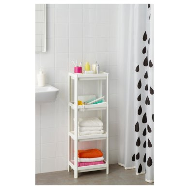 IKEA Стелаж VESKEN Білий (ИКЕА ВЕСКЕН) 40307866 фото - 2