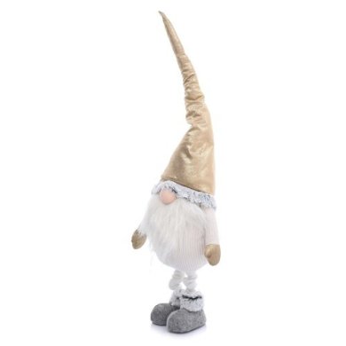 Гном Duka Tonttu 66 см | Золотой / Белый 2220958 фото - 2