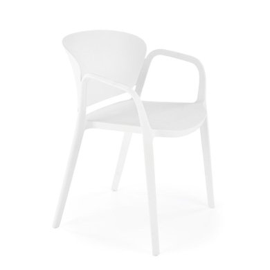 Садовый стул Halmar K491 Белый - 7 Садовый стул Halmar K491 Белый V-CH-K/491-KR-BIAŁY фото - 7