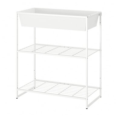 IKEA Стеллаж JOSTEIN Белый (ИКЕА ЖОСТЕЙН) 19437191