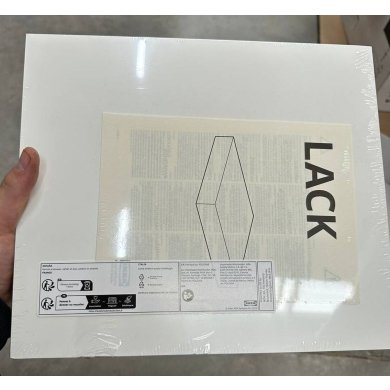 IKEA УЦЕНКА Полка LACK 30x26 см Белый brak/50282177 фото - 4