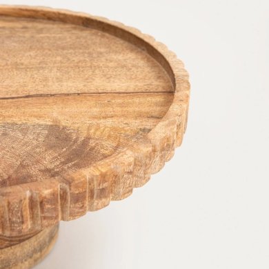 Сервировочная подставка Homla LINEA MANGO 25 см Дерево 243968 фото - 3