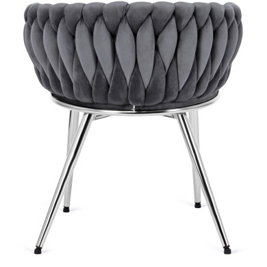 Обідній стілець Mebel Elit SIENA Сірий ME.SIENA/P/CH/V/K фото - 4