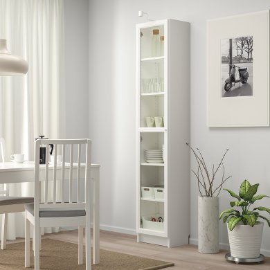 IKEA Витрина BILLY / OXBERG (ИКЕА БИЛЛИ / OXBERG) 39287398 фото - 7
