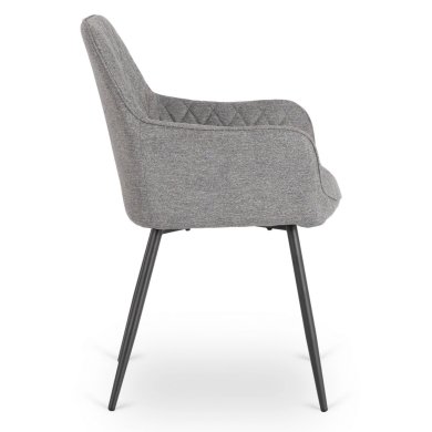 Обідній стілець Mebel Elit BRESSO 2 Сірий ME.BRESSO2/P/CZ/T/K фото - 3