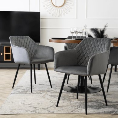 Обідній стілець Mebel Elit SHANE Welur 2 Сірий ME.SHANE/P/V/K фото - 7