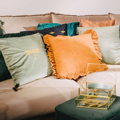 Декоративна наволочка Homla LIBELA 45х45 см Принт 207218 фото - 8