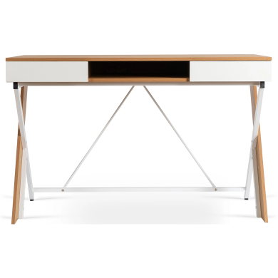 Письменный стол Mebel Elit REA Белый ME.REA/D/B/B фото - 2