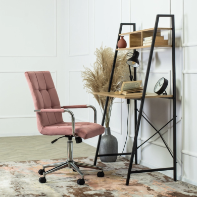 Офісне крісло Mebel Elit BOSTON Рожевий ME.BOSTON/R/CH/V/FO фото - 12