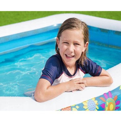 Надувной детский бассейн Bestway 54120B 229х152х56 см Принт BES54120B фото - 7