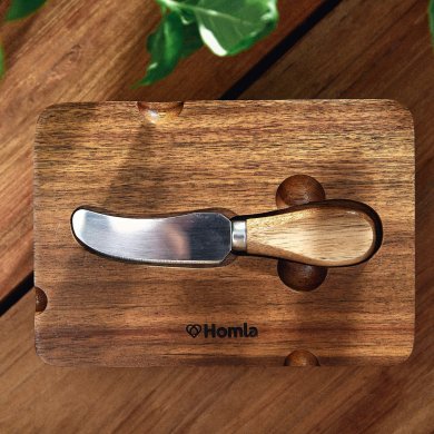 Масленка Homla MOOKA 11x16см | Черный / Дерево 162604 фото - 8