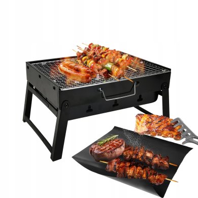 Складаний вугільний гриль Kontrast BBQ1005 Чорний - 5 Складаний вугільний гриль Kontrast BBQ1005 Чорний 5.22.13390 фото - 5