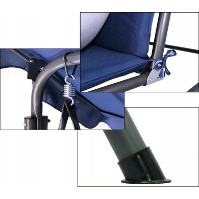 Садовые качели Garden Line 170x118x153 см Синий KRE9696 фото - 4