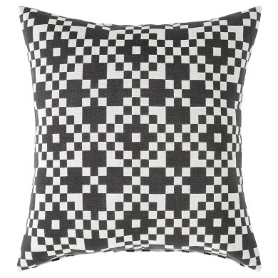 IKEA Декоративна наволочка GINSTSACKMAL 50х50 см Принт (ИКЕА ГИНССТАКМАЛЬ) 10590776 фото - 4