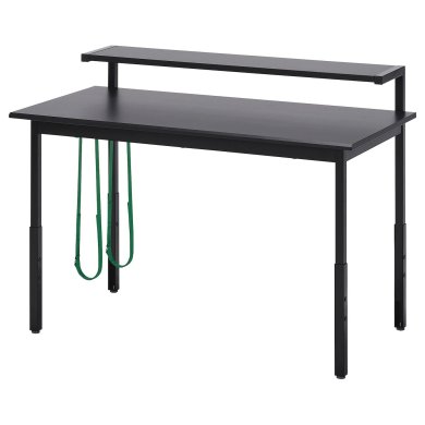 IKEA Комп'ютерний стіл UTVISNING Чорний (ИКЕА УТВИСНИНГ) 40586400