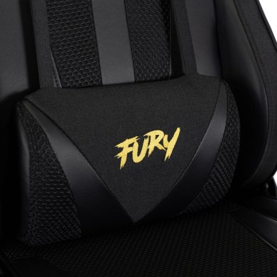 Геймерское кресло Mebel Elit FURY Черный ME.FURY/CZ/ZO/E/T/FO фото - 12