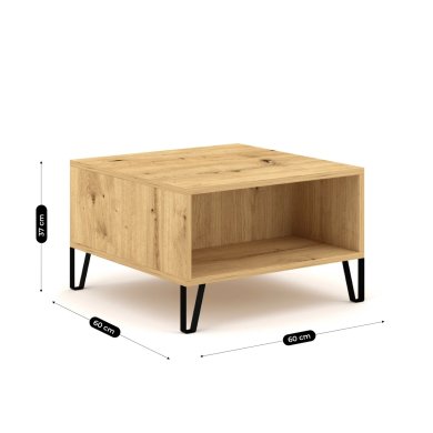 Журнальний стіл Mebel Elit BACARDI Дуб артизан W.BILBAO/BL10/DA/CZ/L фото - 4