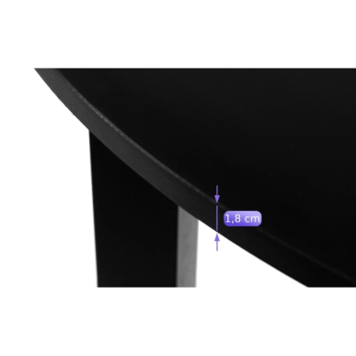 Обеденный комплект мебели Mebel Elit HARRY CORK | Черный / Синий - 13 Обеденный комплект мебели Mebel Elit HARRY CORK | Черный / Синий HARRY/CZ/S/CORK/GR/V/Z4/K фото - 13