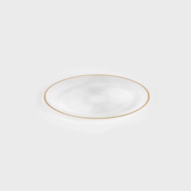 Обідня тарілка Homla LYNN 28 см Прозорий 237103 фото - 2