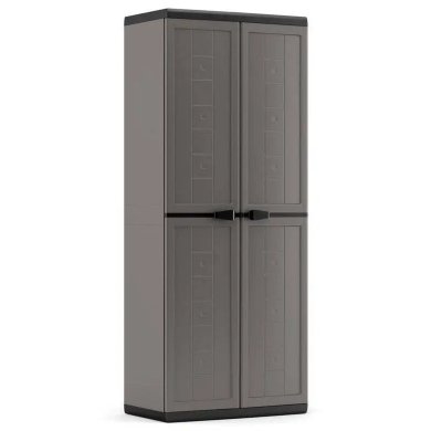 Комплект садовых шкаф Keter/Kis ARMADIO JOLLY SET ALTO + BASSO Серый 242805-1 фото - 2