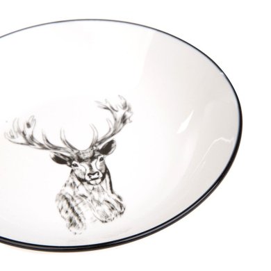 Глубокая тарелка Homla REINDEER 20 см Принт 218914 фото - 3