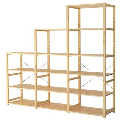 IKEA Стеллаж IVAR Дерево (ИКЕА ИВАР) 69407064