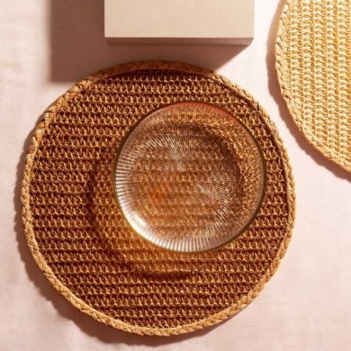 Сервировочный коврик Homla DANUSE 38 см Коричневый 213690 фото - 5