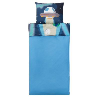 Комплект постельного белья AFTONSPARV 150х200 см Принт - 6 IKEA Комплект постельного белья AFTONSPARV 150х200 см Принт (ИКЕА АФТОНСПАРВ) 20554037 фото - 6