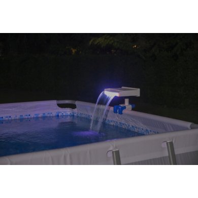 Водоспад з LED підсвіткою Bestway 58619 WATER CASCADE Білий - 10 Водоспад з LED підсвіткою Bestway 58619 WATER CASCADE Білий BES58619 фото - 10