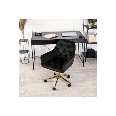 Офісне крісло Mebel Elit MILAN Чорний ME.MILAN/CZ/ZL/V/FO фото - 10