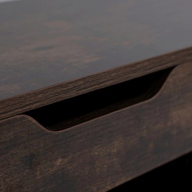 Лавка для взуття Mebel Elit ALEC Дуб рустик ME.ALEC/DRU/CZ/SZAFKBUT фото - 4