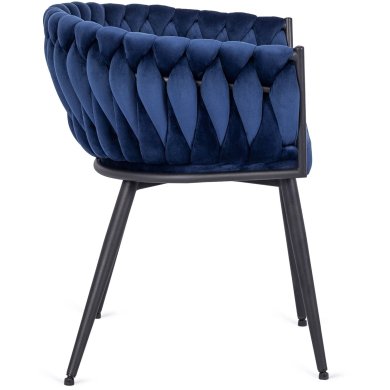 Обеденный стул Mebel Elit EMPOLI Welur Синий - 3 Обеденный стул Mebel Elit EMPOLI Welur Синий ME.EMPOLI/GR/V/K фото - 3