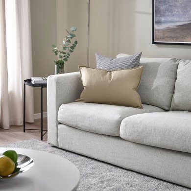 IKEA Декоративная наволочка GURLI 40x58 см Бежевый (ИКЕА ГУРЛИ) 80552686 фото - 2