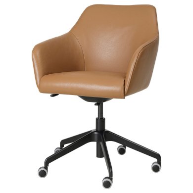 IKEA Офісне крісло TOSSBERG/LANGFJALL Коричневий (ИКЕА ТОССБЕРГ/ЛАНГФЬЯЛЛ) 99513096