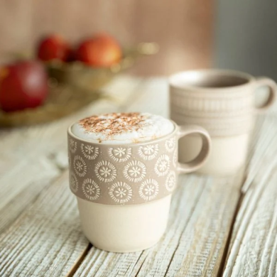 Кружка Homla GRANTI 400 мл | Бежевый - 4 Кружка Homla GRANTI 400 мл | Бежевый 218176 фото - 4