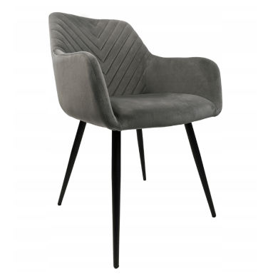 Обеденный стул Kontrast CAROL Серый - 2 Обеденный стул Kontrast CAROL Серый 5.90.26047 фото - 2