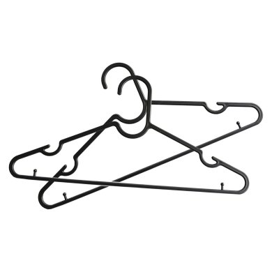 Набор вешалок Kontrast W1004 20 шт Черный - 5 Набор вешалок Kontrast W1004 20 шт Черный 4.06.212443 фото - 5