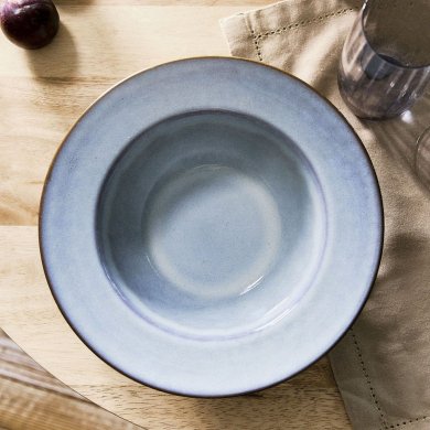 Глубокая тарелка Homla DUNES 27 см Голубой 222361 фото - 7