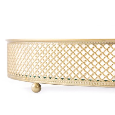 Піднос Homla MATIR | Золотий - 3 Піднос Homla MATIR | Золотий 155176 фото - 3