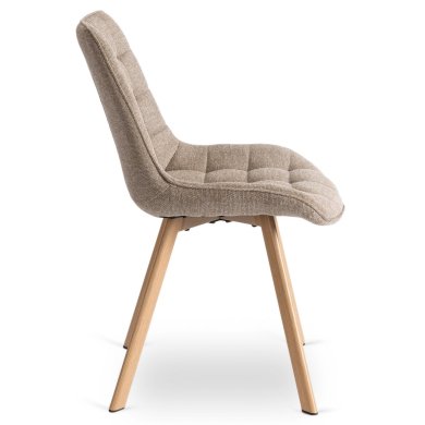 Обідній стілець Mebel Elit KATHY Бежевий ME.KATHY/BZ/D/T/K фото - 3