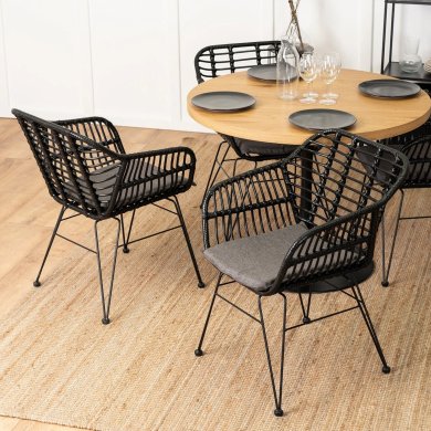 Обідній стілець Mebel Elit MUSA Чорний - 10 Обідній стілець Mebel Elit MUSA Чорний ME.MUSA/CZ/CZ/RT/K фото - 10