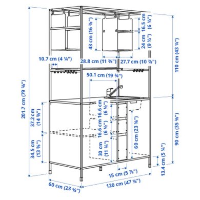 IKEA ASPINGE (ИКЕА ОСИНГ) 99478168 фото - 16