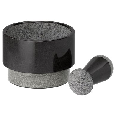 IKEA Ступка с пестиком ADELSTEN (ИКЕА ЭДЕЛЬСТЕН) 60201251