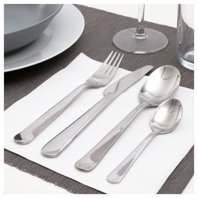 IKEA Набір столових приборів DRAGON (ИКЕА ДРАГОН) 90091760 фото - 8