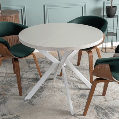 Розкладний обідній стіл Mebel Elit DORIAN Кашемір - 8 Розкладний обідній стіл Mebel Elit DORIAN Кашемір ME.DORIAN/KASZ/B/S фото - 8